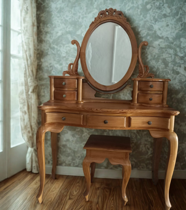Teak Modular Dressing Table