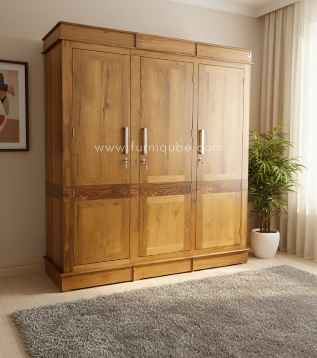 TriFold Natural Wardrobe