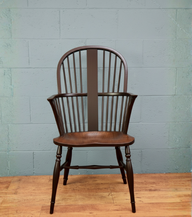Vertical Slat Back Chair