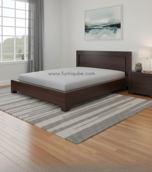 The Solid Wood Bed