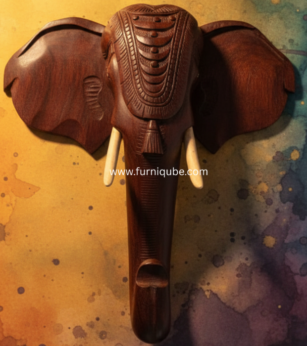 Elephant Head Carving