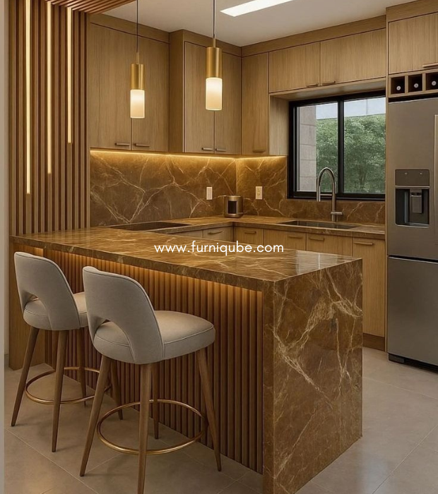 Linear Luxe Kitchen