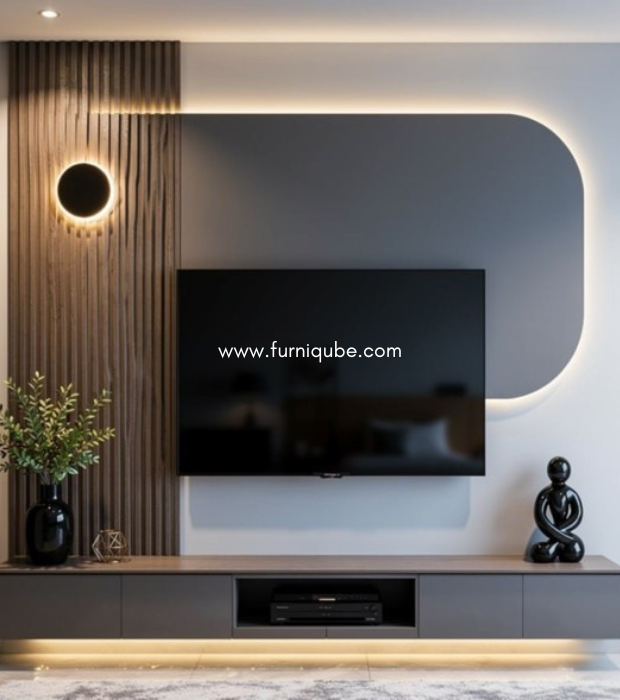 The Curvilinear Accent Wall