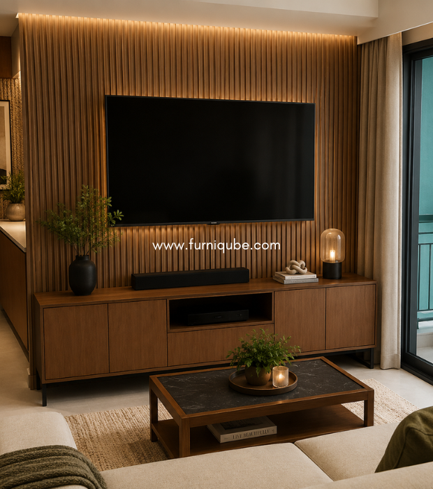 Warmth & Wood Media Console
