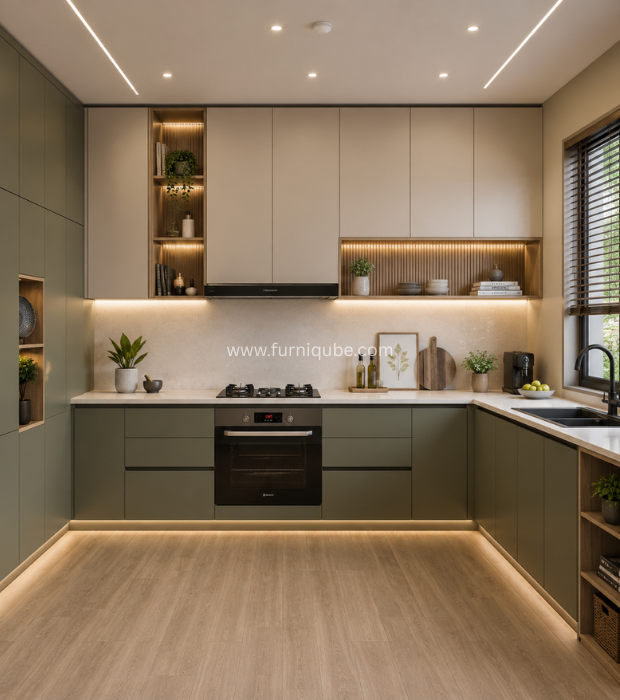 Modern Botanical Kitchen