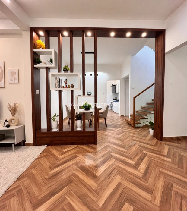 Herringbone Gateway Partition