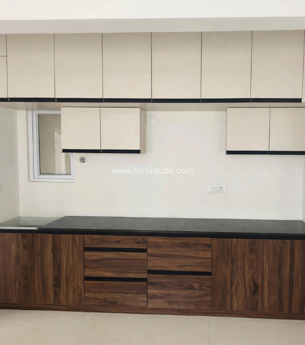 Two-Tone Timber Kitchen
