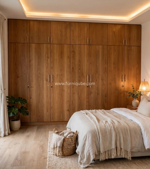 Walnut Horizon Wardrobe