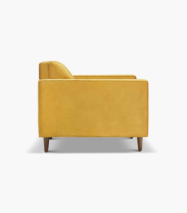 Delphine Cane Velvet Accent Chair - Image 3