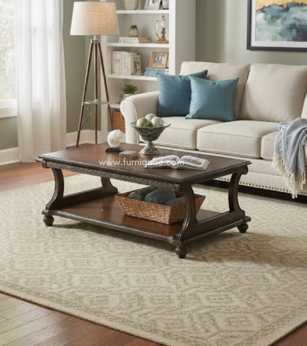 The Scroll Leg Coffee Table