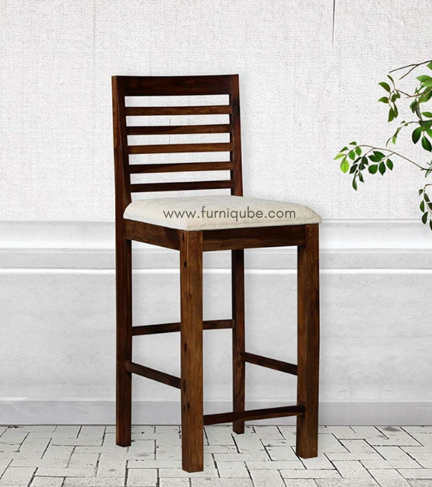 The Slat Back Bar Stool