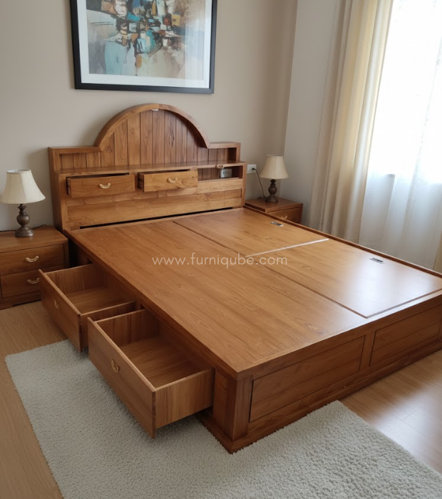 The Vintage Woodcraft Bed