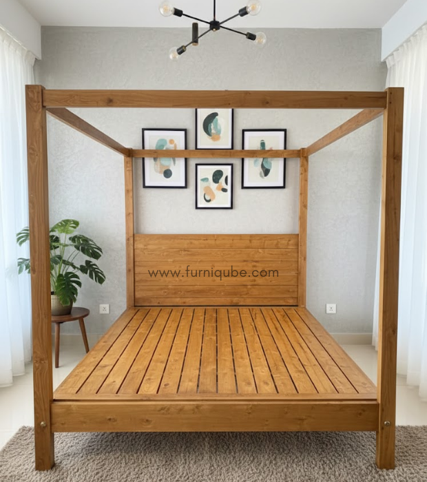 The Open Frame bed